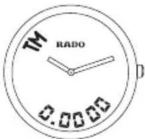 Rado Centrix Diamonds R30930712 - TM: Timer - 1