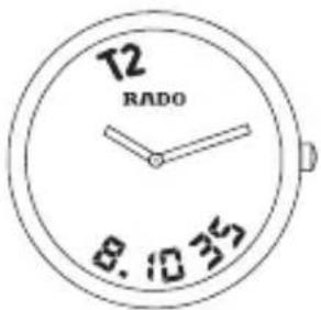 Rado Captain Cook Automatic R32505153 - T2: Additional time zone adjustment. - 1