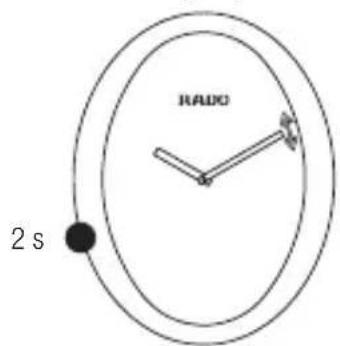 Rado Captain Cook Automatic R32505305 - Activating setting mode - 1