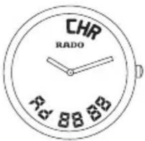 Rado Captain Cook Automatic R32505305 - CHR Ad: Stopwatch with ADD timing mode. - 1