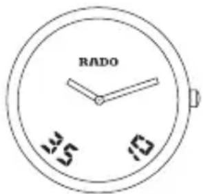 Rado Captain Cook Automatic R32505305 - To adjust the date - 1