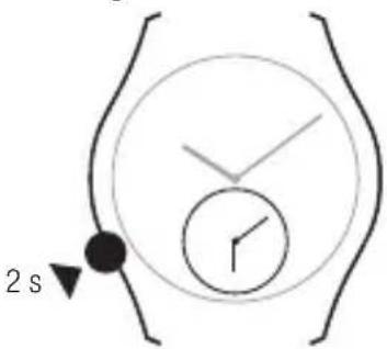 Rado Captain Cook Automatic R32505305 - Activating setting mode - 1