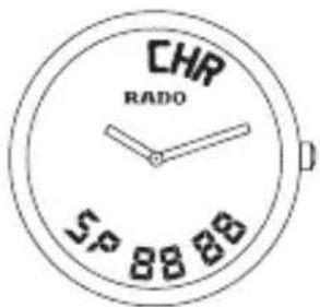 Rado Captain Cook Automatic R32505305 - CHR SP: Stopwatch with intermediate times (SPLIT) - 1