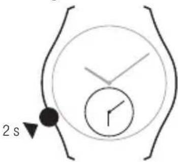 Rado HyperChrome Classic R33104918 - Activating setting mode - 1