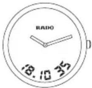 Rado HyperChrome Classic R33104918 - To adjust the time - 1