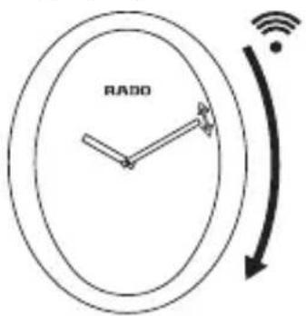 Rado HyperChrome Classic R33104918 - Activating setting mode - 2