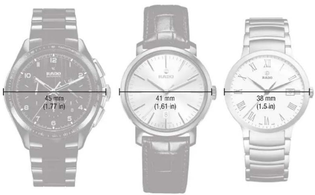 Rado Integral R20204162 - WRIST SIZE MEASUREMENT GUIDE - 1