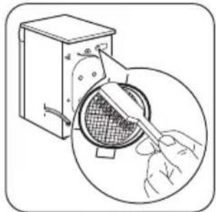 ZANUSSI ZWF 580E - CLEANING THE INLET HOSE AND THE VALVE FILTER - 3