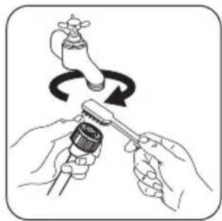 ZANUSSI ZWF 1625 - Cleaning the inlet hose filter and the valve filter - 3