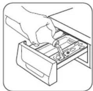ZANUSSI ZWF 1423 - Measure out the detergent and the fabric softener - 2
