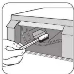 ZANUSSI ZWF 1423 - Cleaning the drawer recess - 1