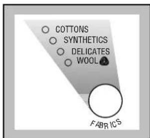 ZANUSSI FLE 1416 W - Select the desired programme/fabric - 1
