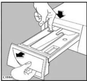ZANUSSI FLE 1416 W - Cleaning the dispenser drawer - 1