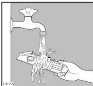ZANUSSI FLE 1416 W - Cleaning the dispenser drawer - 4