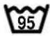 ZANUSSI FJS 1097 NW - Wash Care Symbols - 1