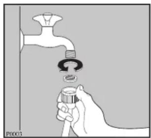 ZANUSSI FJ 1296 - Water inlet - 1