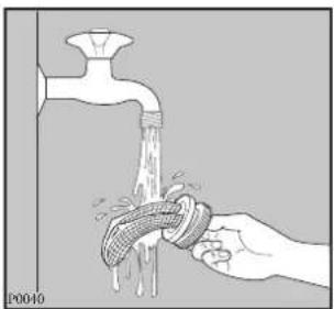 ZANUSSI FJ 1296 - The water drain filter - 4