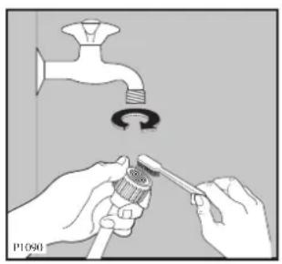 ZANUSSI FA 5022 - The water inlet hose filter - 1