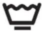ZANUSSI FA 1055 E - i International wash code symbols - 2
