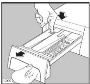 ZANUSSI FA 1055 E - Detergent dispenser drawer - 1