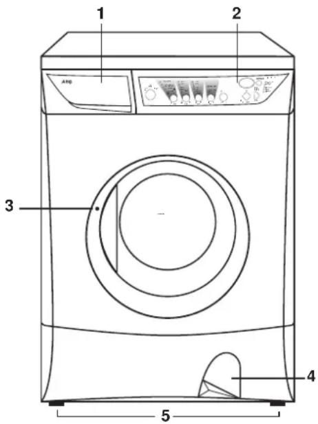 ZANUSSI IZ1600S - Detergent dispenser drawer - 1