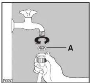 ZANUSSI FLS 804 X - Water inlet - 1
