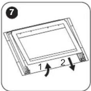 ZANKER KOU20612XK - Cleaning the oven door - 9