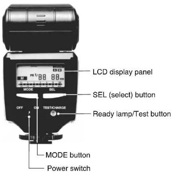 Sunpak PZ42X - Using the AF Auxiliary Light - 1