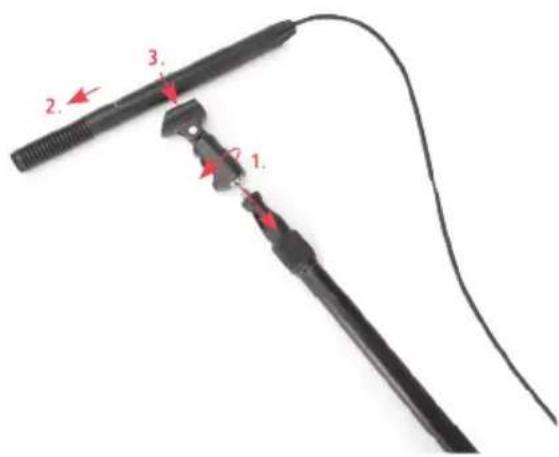 Polsen SCL-1080 - Boom Pole and Mic Stand - 1