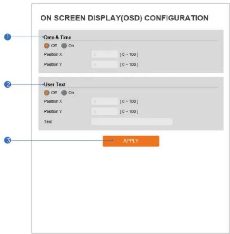 Digital Watchdog MegaPix DWC-MB75WI4T - OSD Configuration - 1