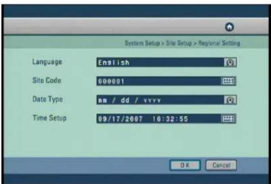 Digital Watchdog DW716N-1000 - Regional Setting - 1