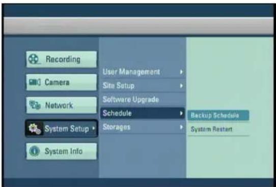 Digital Watchdog DW716N-1000 - Schedule - 1