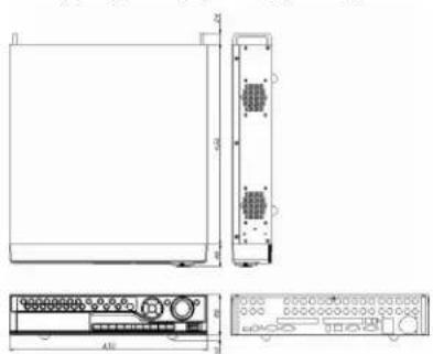 Digital Watchdog DW716N-1000 - Dimensions - 1
