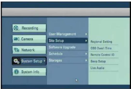 Digital Watchdog DW716N-1000 - Site Setup - 1