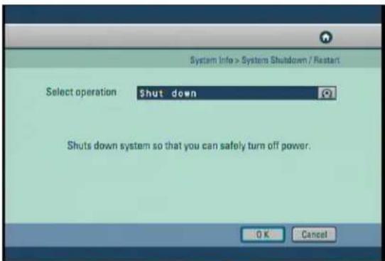 Digital Watchdog DW716N-1000 - System Shutdown/Restart - 1