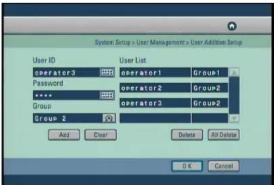 Digital Watchdog DW716N-1000 - User Addition Setup - 1