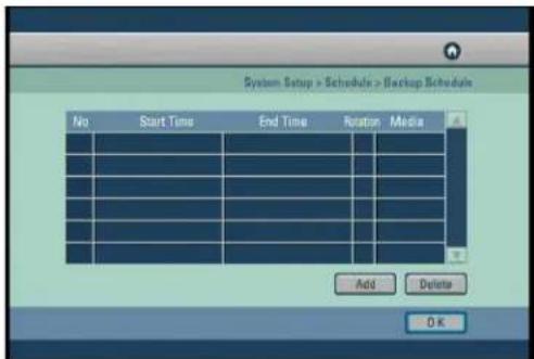 Digital Watchdog DW716N-1000 - Adding Backup schedule - 1