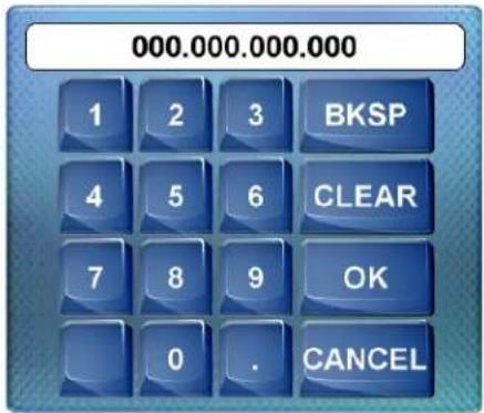 000.000.000.000 1 2 3 BKSP 4 5 6 CLEAR 7 8 9 OK 0 . CANCEL