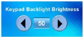 Keypad Backlight Brightness 50