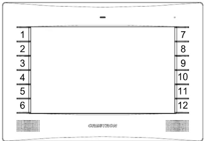 1 2 3 4 5 6 7 8 9 10 11 12 CRESTRON