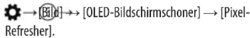 LG 48ES961H0ZD - Informationen über Funktionen zur Verbesserung der Bildqualität hinsichtlich temporärer Nachbilder - 1
