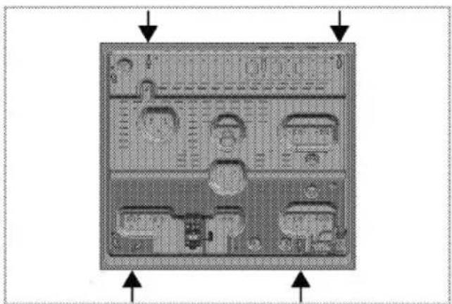 GRUNDIG GIGF 7235220 X - Rear view (connection holes) - 1