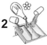 HOOVER H-WASH 300 LITE H3WS495DACGE/-80 - 8) SPIN SPEED INDICATOR LIGHTS - 3
