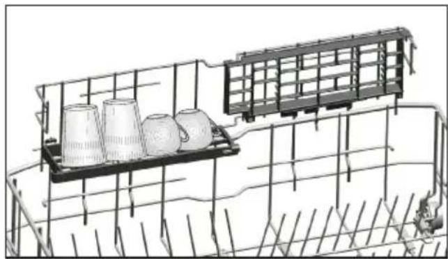 BEKO BDFN15420W - Lower basket multipurpose / height adjustable service rack - 1