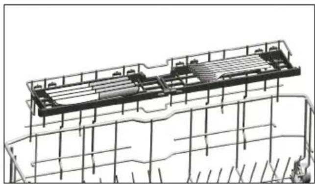 BEKO BDFN15420W - Lower basket multipurpose / height adjustable service rack - 3