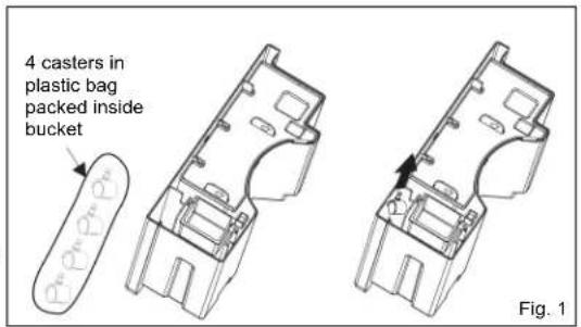 SoleusAir HCT-D70E-A - CASTER INSTALLATION - 1