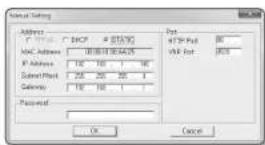Wisenet XNB-6000 - BUTTONS USED IN IP INSTALLER - 3