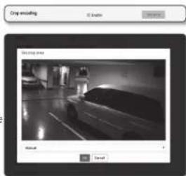 Wisenet XNB-6000 - To Use Crop Encoding - 1