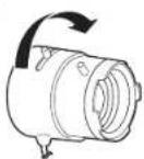 Wisenet XNB-6000 - Mounting the C lens on a camera - 2