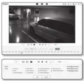 Wisenet XNB-6000 - To play the content after searching by event - 1